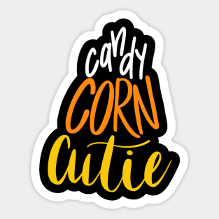 Candy corn cutie Sticker